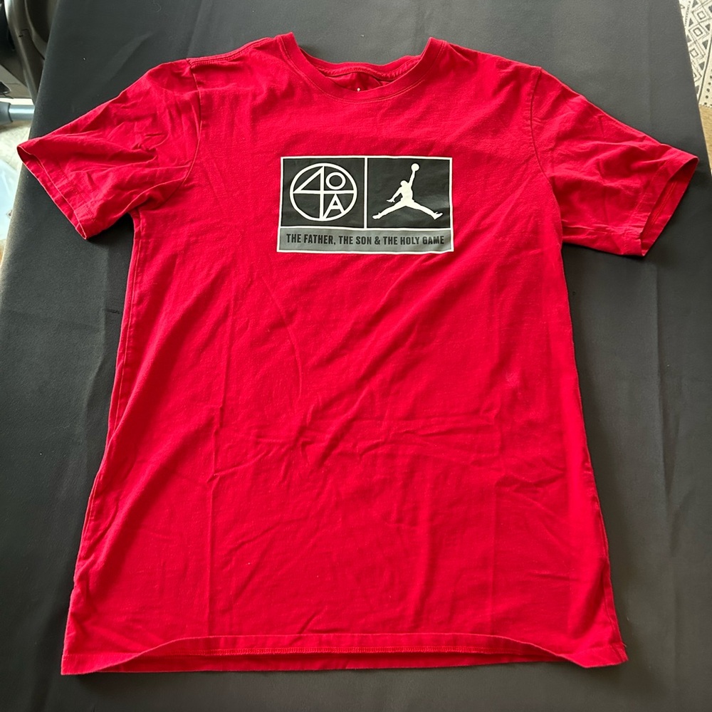 Men’s Red Jordan Graphic Tee